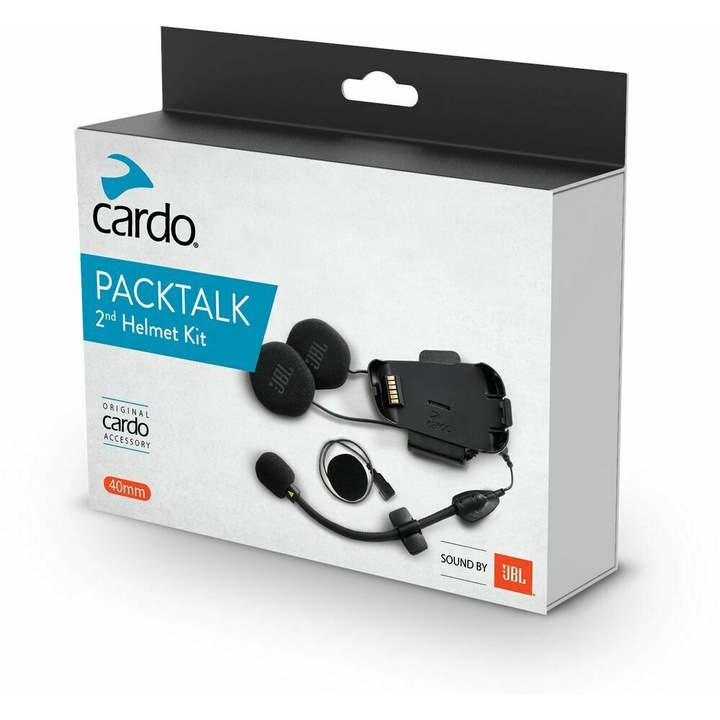 Kit pentru a doua casca - Sunet JBL Cardo Packtalk