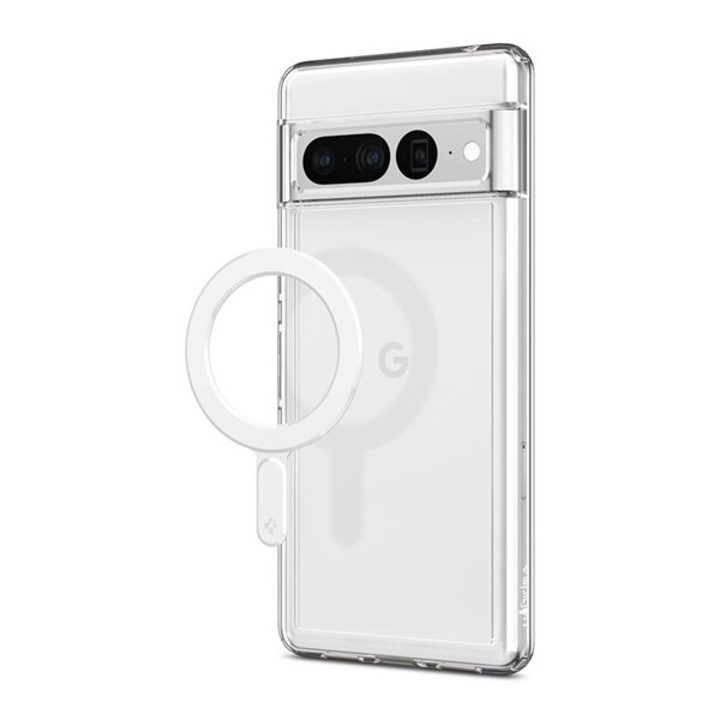 Spigen onetap ring öntapadós fémlap, mágneses autós tartóhoz ideális, magsafe, fehér