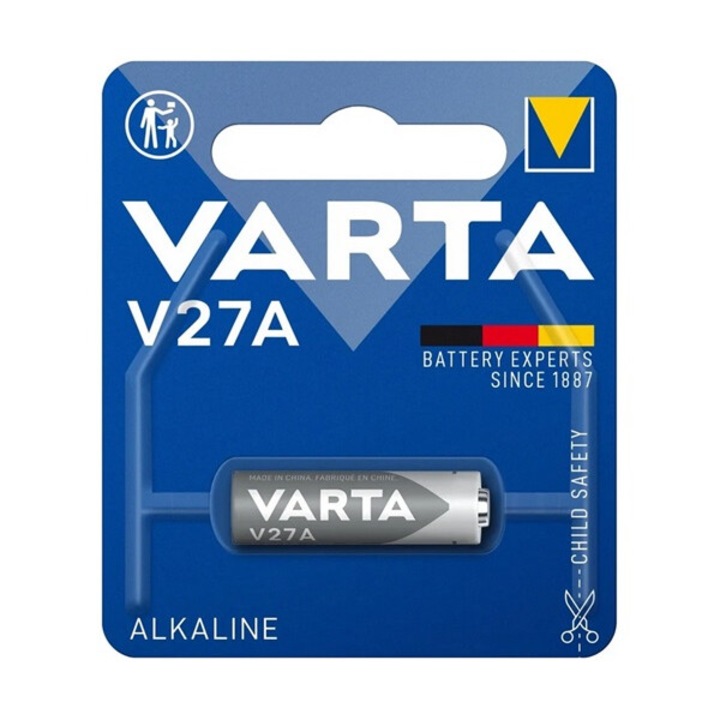 Varta tartós elem, v27a, 12v, alkáli, 1db/csomag