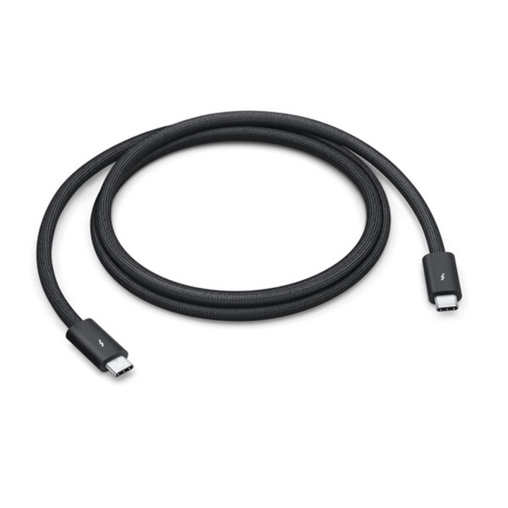 Apple thunderbolt 5 pro adatkábel, type-c - type-c, 240w, 100cm, fekete