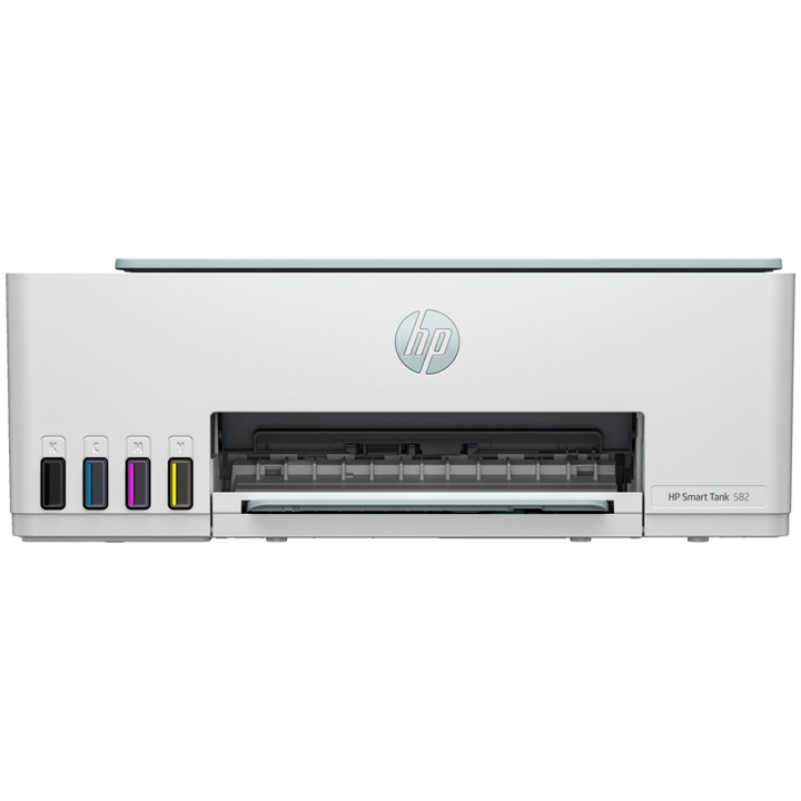 Многофункционален мастиленоструен цветен принтер CISS HP Smart Tank 582 All-in-One, USB, Wireless, Apple AirPrint, A4, 18 000 черно-бели страници или 6 000 цветни страници