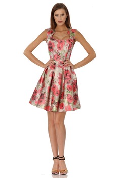 Rochie jacquard Liza Panait T-21E Rochie jacquard Liza Panait T-21E