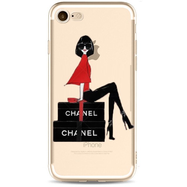 Husa telefon Iphone 6 / 6S Plus ofera protectie Soft Ultrasubtire - Shopping Girl