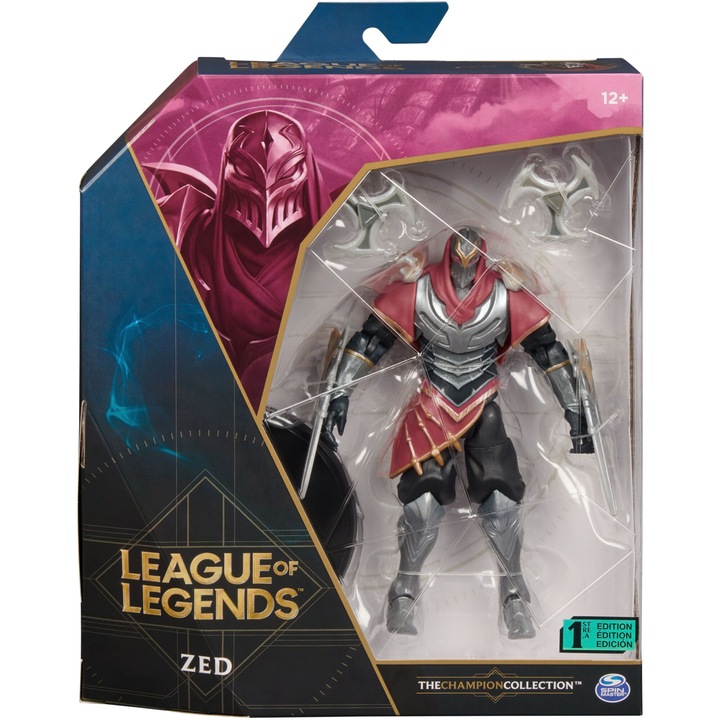 Figurina Zed, Spin Master, 15cm, detalii premium
