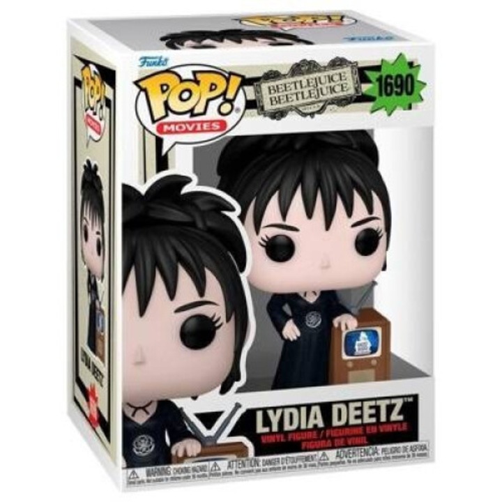 Фигурка Funko POP Beetlejuice Lydia Deetz, 10 см, многоцветна