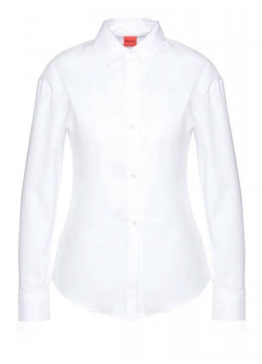 Női ing, Hugo, pamut/elasztán, fehér, 40 EU