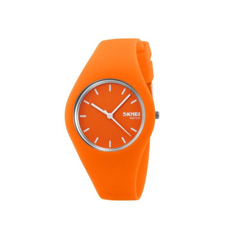 Ceas unisex Skmei sport clasic 9068, portocaliu