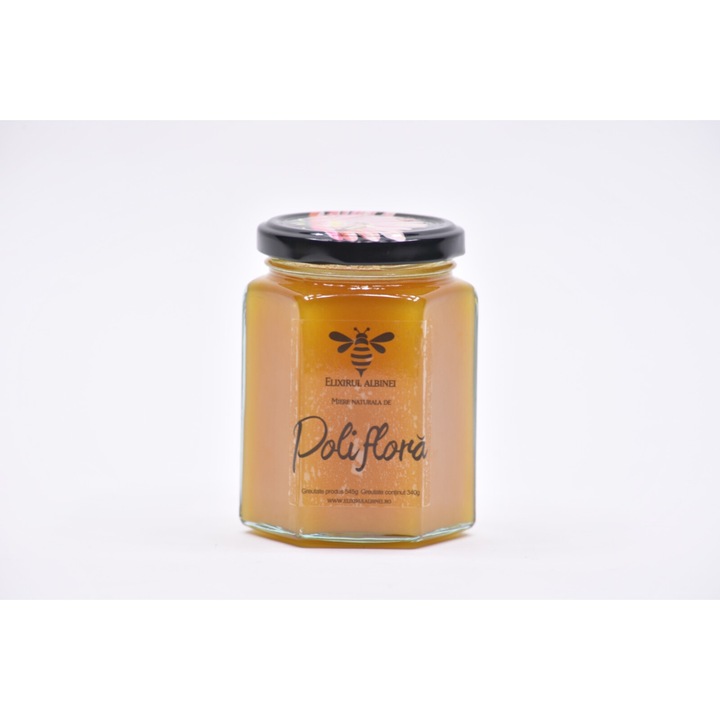 Полифлорен мед, Пчелен еликсир, 340гр