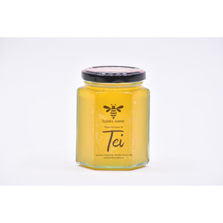 Натурален липов мед, Elixirul Albinei, 340 гр