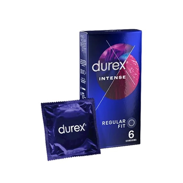 Prezervative Durex Intense, 6 buc