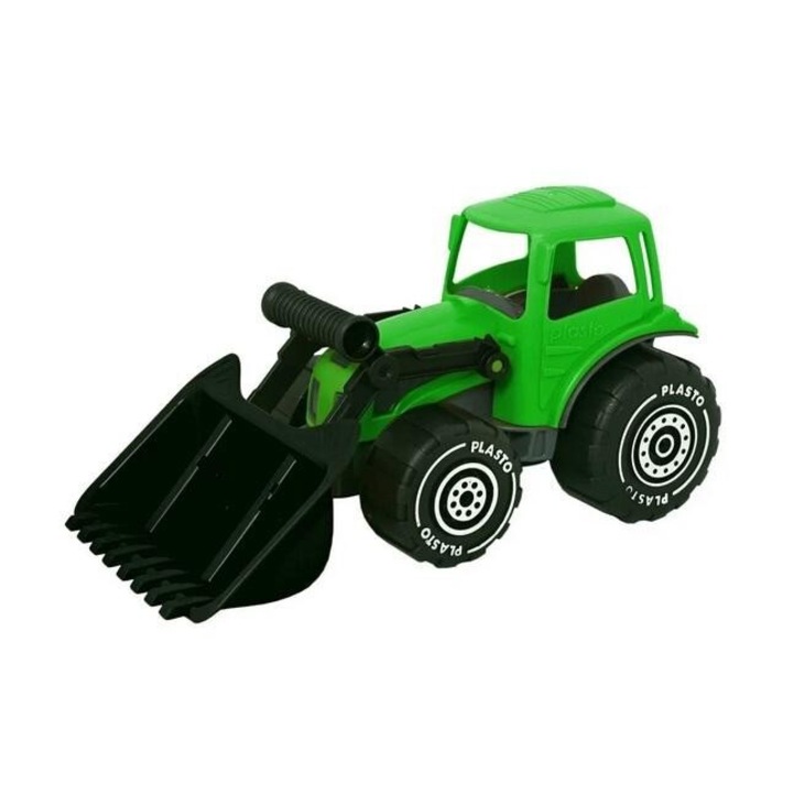 Багер, Plasto, зелен, 32см, 163х305мм