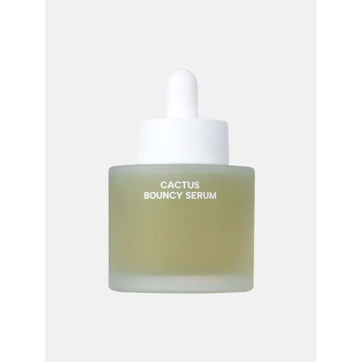 Szérum a mély hidratálásért és rugalmasságért Whamisa Cactus Moisture Bouncy Serum, 99%-ban kaktuszból származó nyálka, minősített bio, bőrgyógyászati, vegán, K-beauty és Clean beauty koncepció, fenntartható csomagolás, 52 ml