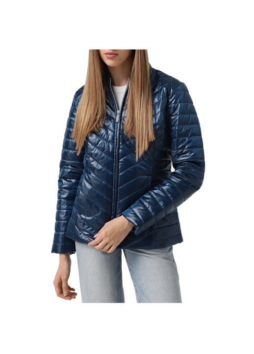 Jacheta dama, Skechers GO Shield Shine Jacket JA150-TLNV, Albastru marin, M
