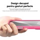 Husa CASEY STUDIOS™ compatibila cu iPhone 16 Pro Max, Soft Silicone Premium, Microfibra in Interior, Fuchsia, de Protectie, Ultra Slim, pentru Incarcare Wireless, Margini Ridicate de Protectia Ecranului si a Camerelor