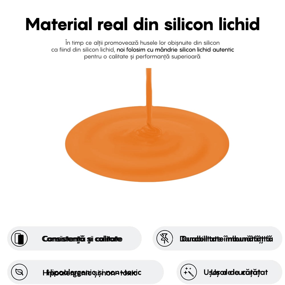 Husa CASEY STUDIOS™ compatibila cu iPhone 16 Plus, Soft Silicone Premium, Microfibra in Interior, Nectarine, de Protectie, Ultra Slim, pentru Incarcare Wireless, Margini Ridicate de Protectia Ecranului si a Camerelor
