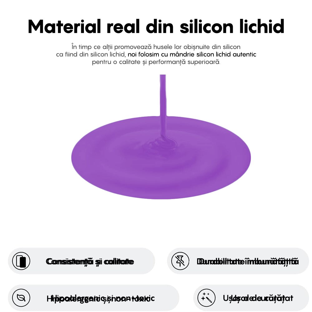 Husa CASEY STUDIOS™ compatibila cu iPhone 16 Plus, Soft Silicone Premium, Microfibra in Interior, Light Purple, de Protectie, Ultra Slim, pentru Incarcare Wireless, Margini Ridicate de Protectia Ecranului si a Camerelor