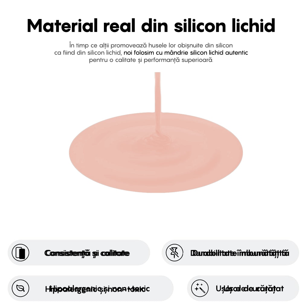 Husa CASEY STUDIOS™ compatibila cu iPhone 16 Plus, Soft Silicone Premium, Microfibra in Interior, Pink Sand, de Protectie, Ultra Slim, pentru Incarcare Wireless, Margini Ridicate de Protectia Ecranului si a Camerelor
