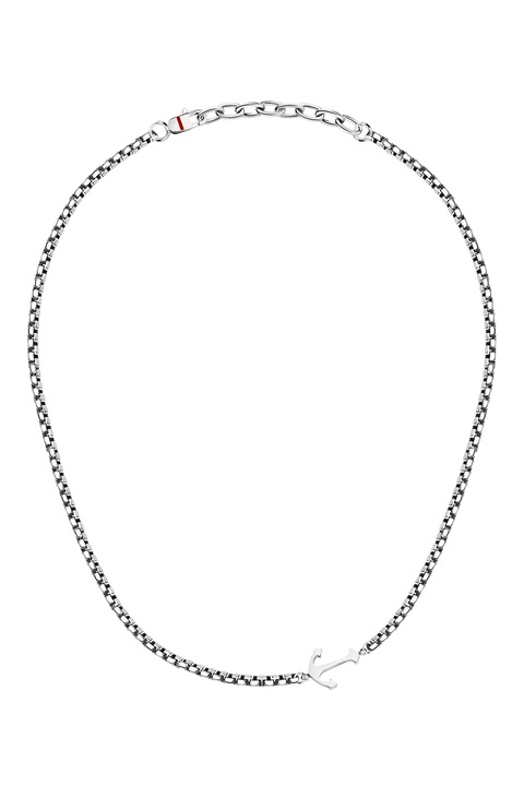 Sector, Állítható rozsdamentes acél nyaklánc, Ezüstszín