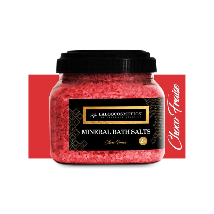 Pedikűr só Choco Fraise 2kg Laloo