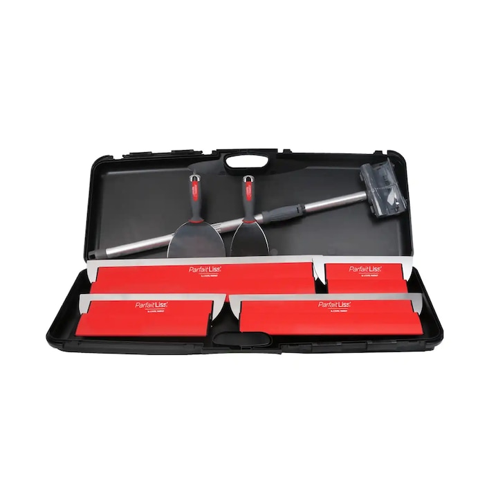 KIT gletiere profesionale PARFAITLISS 4 gletiere prelungitor 2—0.6 m 2 spacluri