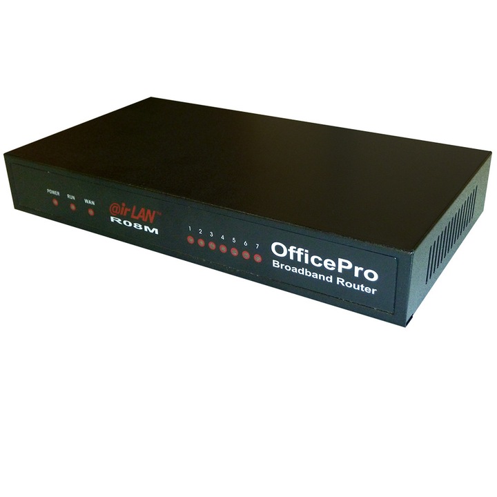 Router @irLAN R08M - OfficePro 8 portos kapcsoló