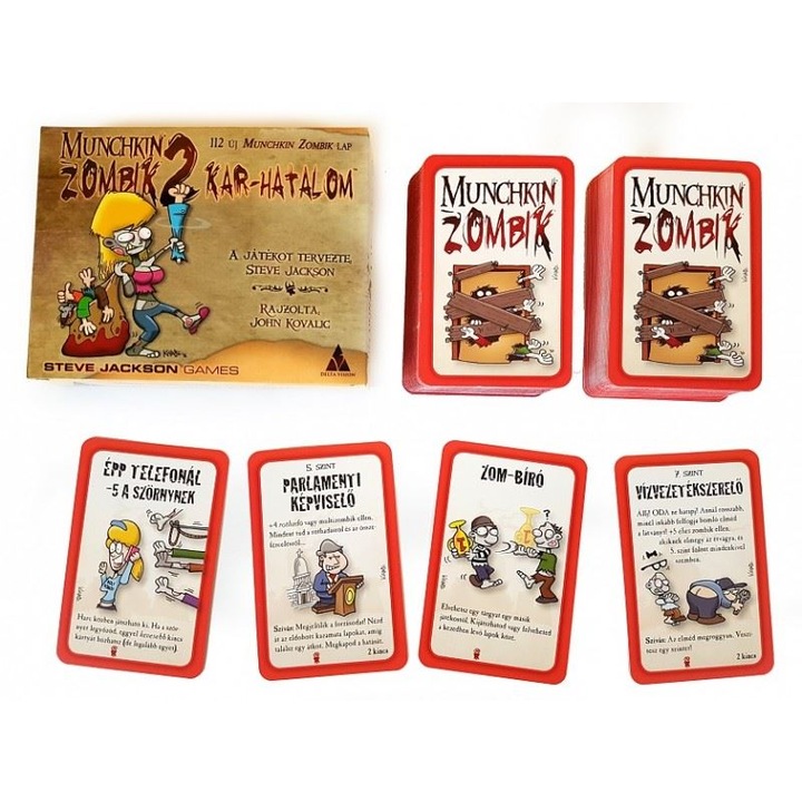 Munchkin Zombik 2 - Kar-hatalom kiegészítő (DEL34449)