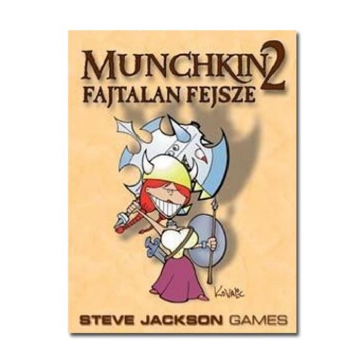 Delta Vision Munchkin 2 - Fajtalan fejsze kártyajáték kiegészető (041778) (DV041778)
