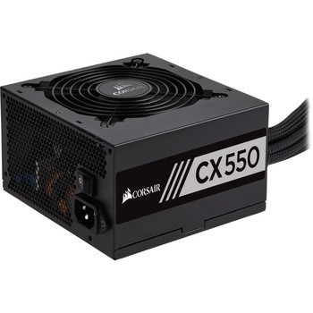 Sursa Corsair CX Series CX550, 550W, 80 Plus Bronze, Eff. 85%, Active PFC, ATX12V v2.4, 1x120mm fan Sursa Corsair CX Series CX550, 550W, 80 Plus Bronze, Eff. 85%, Active PFC, ATX12V v2.4, 1x120mm fan
