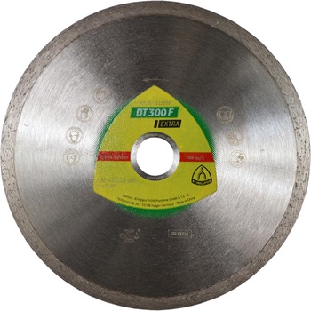 Disc Diamantat Klingspor DT300F EXTRA, 180x1,6mm, taiere ceramica Disc Diamantat Klingspor DT300F EXTRA, 180x1,6mm, taiere ceramica