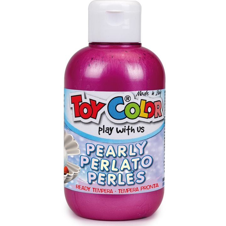 Боя темперна Toy Color Pearly червена 250мл