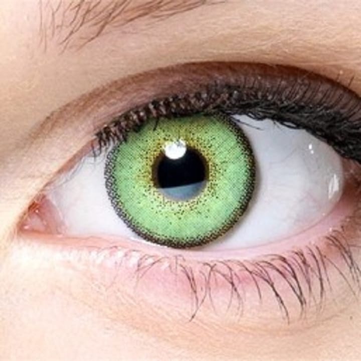 Цветни лещи Fashionlentilles NATURAL DIAMONDS GREEN TEA