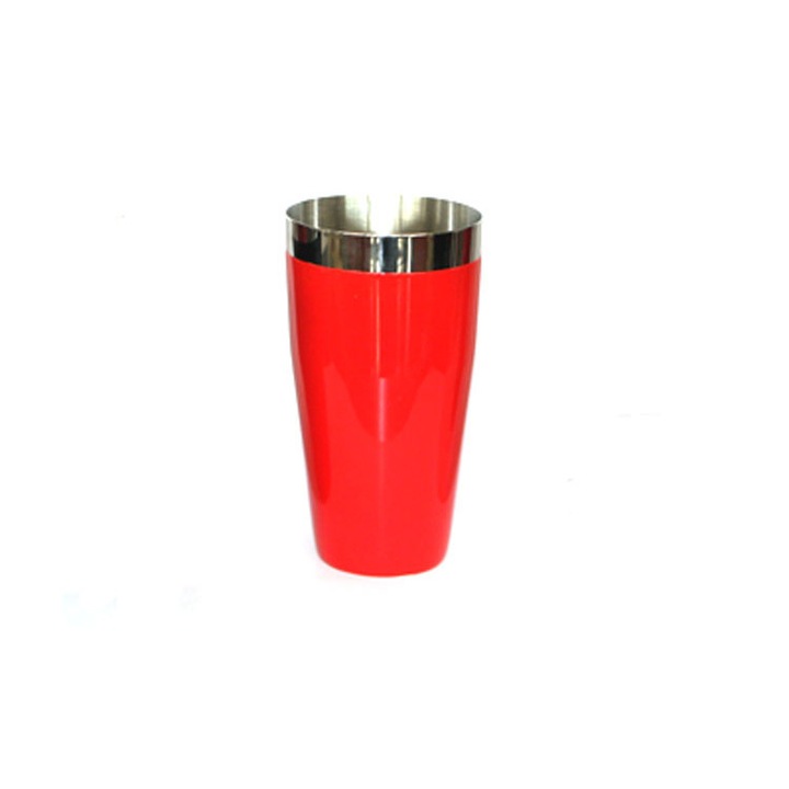 Shaker boston cocktail rosu 700ml