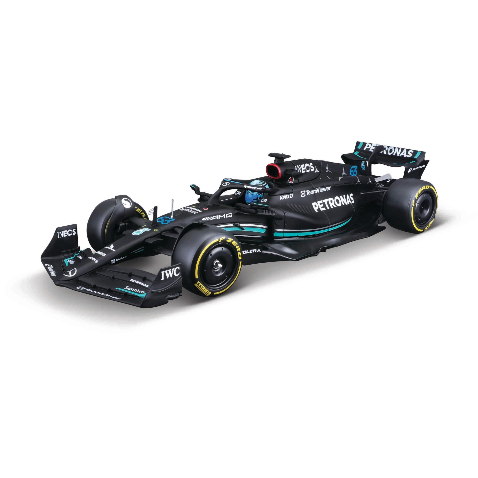 Macheta masinuta Bburago FORMULA 1 1/24 Mercedes AMG F1 Team