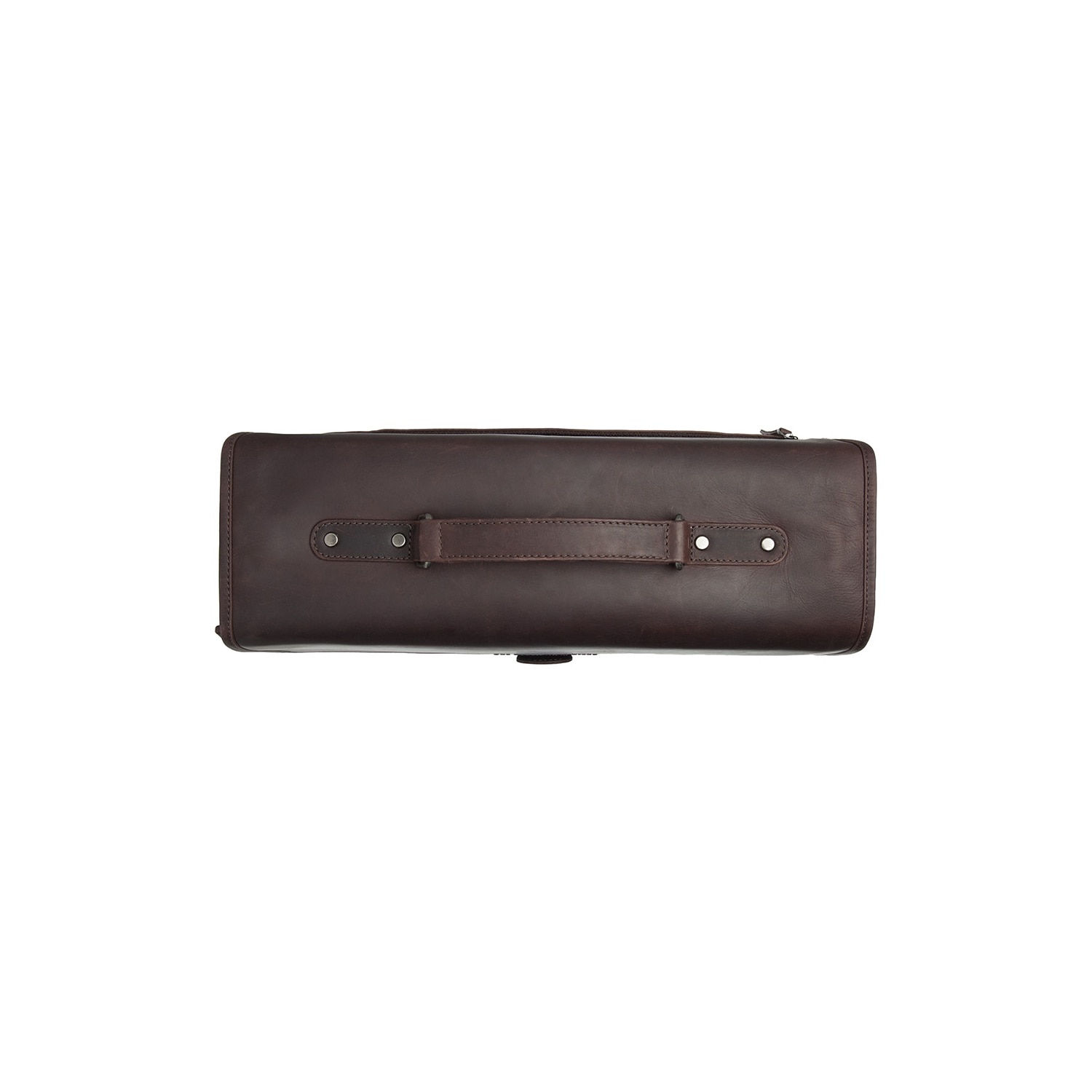 Servieta pentru acte si laptop 15 inch, The Chesterfield Brand, Glenwood, piele naturala, Maro inchis