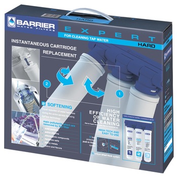 Sistem domestic de filtrare a apei in 3 etape, Barrier Expert Hard, 502-HD Sistem domestic de filtrare a apei in 3 etape, Barrier Expert Hard, 502-HD