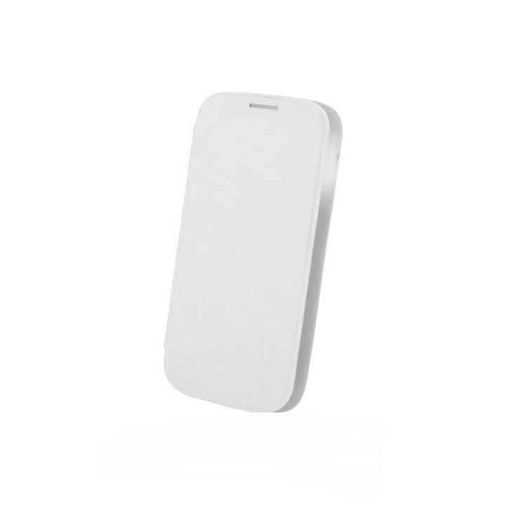Husa Smart Flap pentru Sony Xperia E1, alb