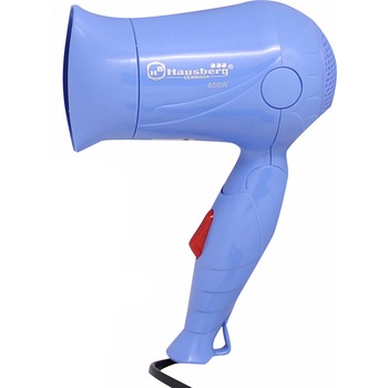 Uscator par Hausberg HB20 , 850W, maner pliabil, Albastru Uscator par Hausberg HB20 , 850W, maner pliabil, Albastru