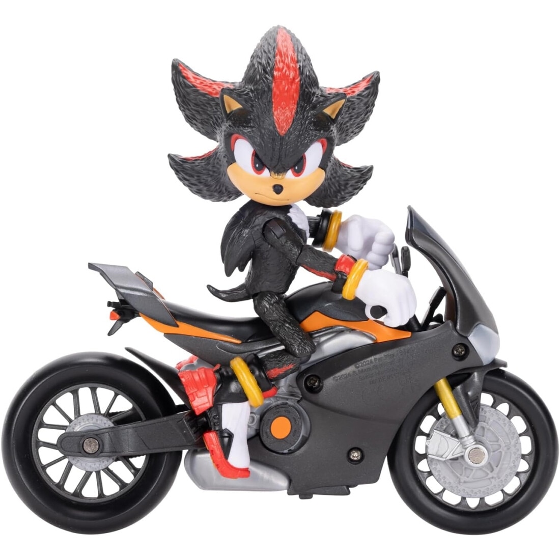 Set Figurina Shadow cu vehicul (motocicleta), Jakks Pacific