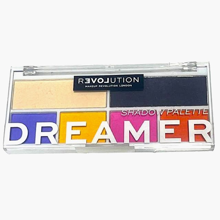 Палитра сенки за очи Revolution Dreamer Shadow, 5,2 g, 6 цвята