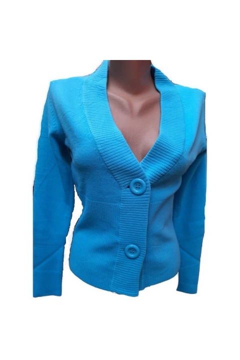 Pulover Anda P736BL culoare bleu, marime 34-36 EU