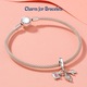 Charm talizmán Pandora love travel kompatibilis, Női charm, Axroad Mall, Rozsdamentes, Kopásálló, Nem könnyen fakul, Uniszex, Vegyes méret, Ezüst