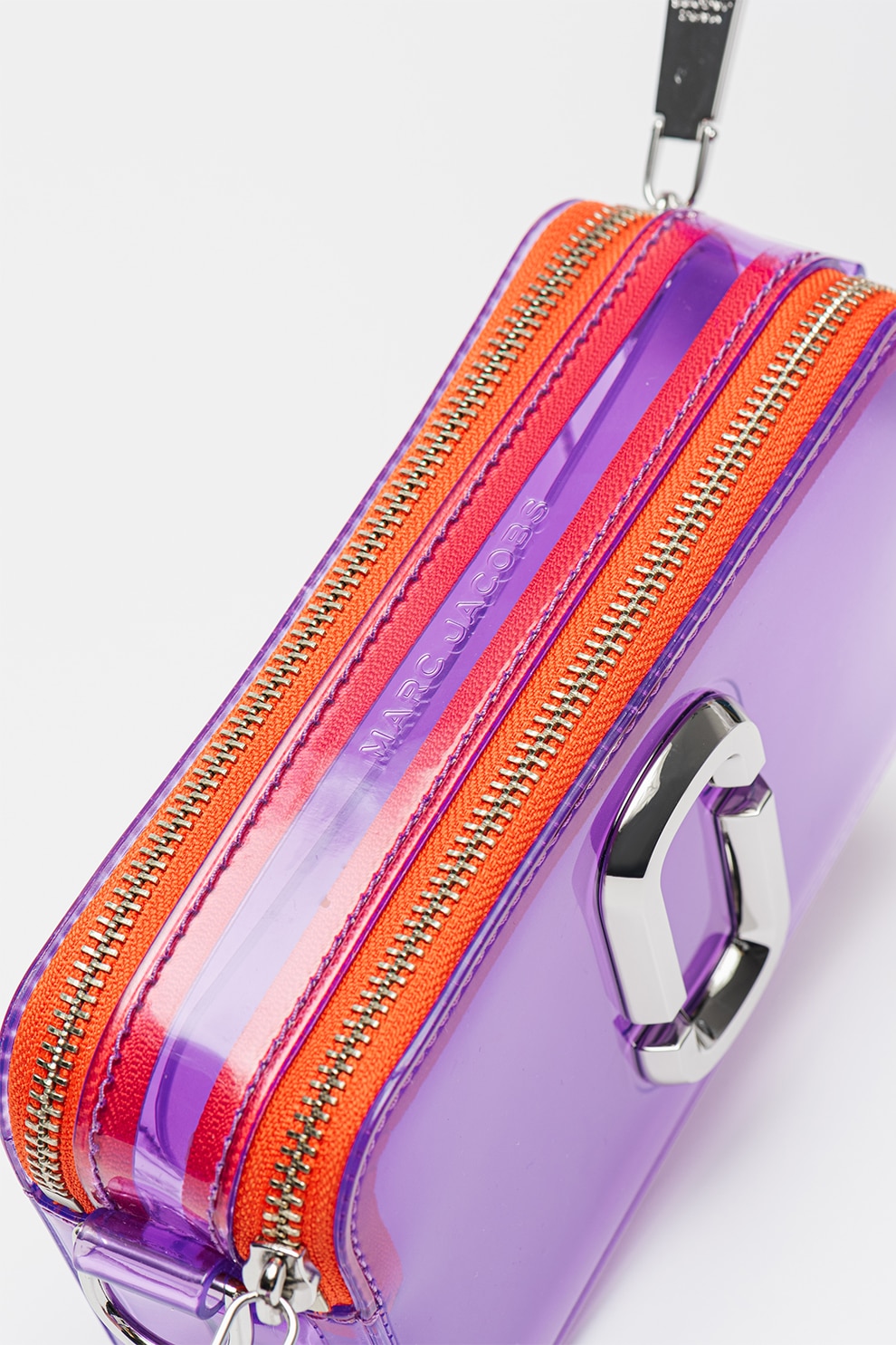 Marc Jacobs, Geanta crossbody The Jelly Snapshot, Portocaliu