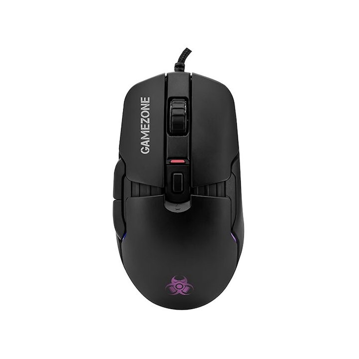Mouse Tracer GameZone Master RGB Negru