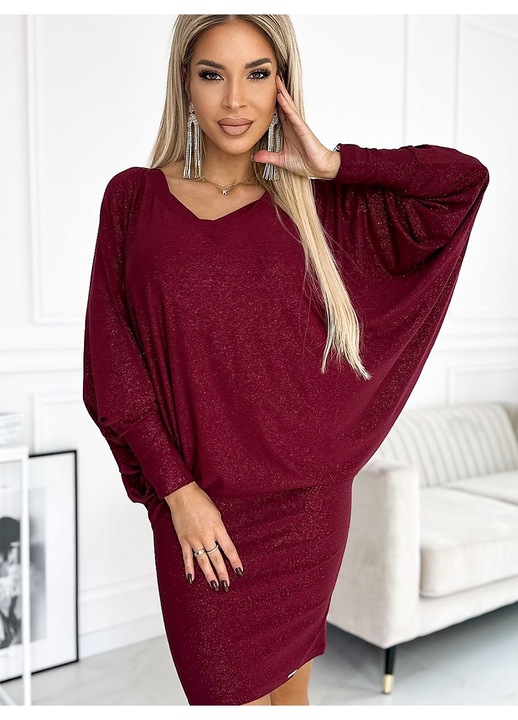 Вечерна рокля, Numoco, червена, 2XL-3XL, 2XL-3XL INTL