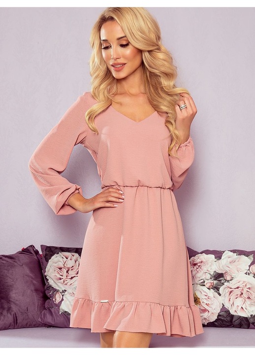 Дневна рокля Numoco, розова, ежедневна, L INTL