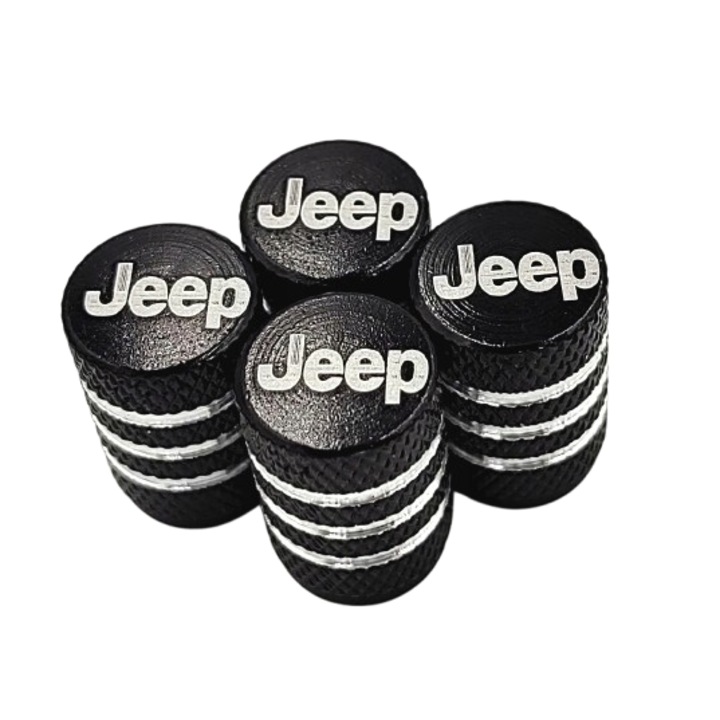 4 db alumínium JEEP szelepfedél készlet
