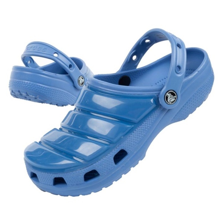 Sandale Crocs Classic saboti [206624-434], albastre. 5, Albastru