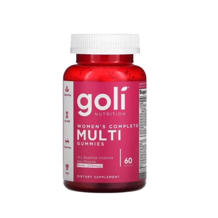 Women's Complete Multi Gummies 60 jeleuri Goli