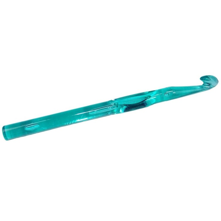 Croseta de plastic, SKC, Design ergonomic, 15 mm x 17 cm, Albastru