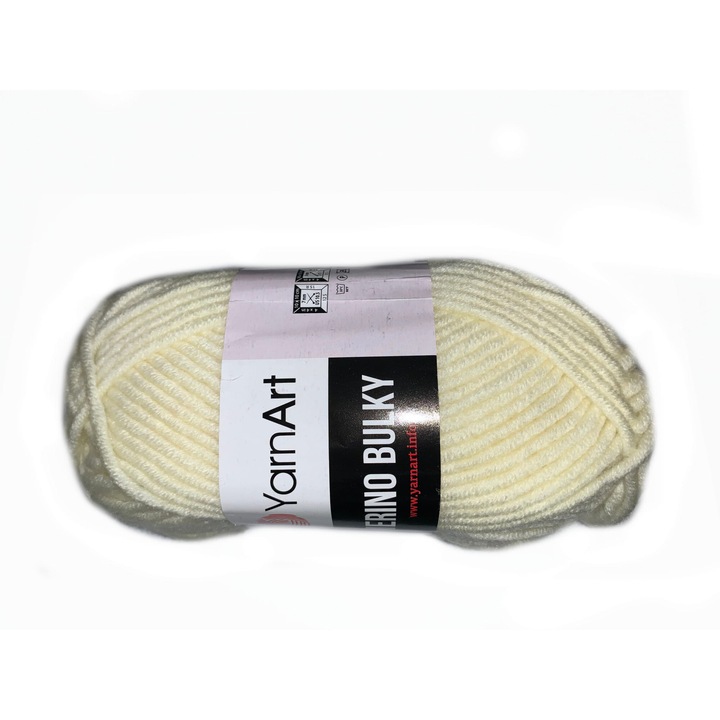 Fir textil, Yarnart, lana/Acril, 100m, bej